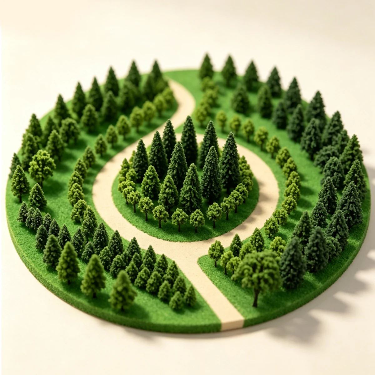 20Pcs 2 To 6cm Random Size Miniature Tree Models, Scenery Accessories For Train Railway Landscapes And Diorama ZSY