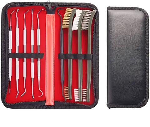 Universal Rifles Pistol Cleaning Tools Sets Stainless Steel Tactical Kit for Outdoor Hunting Guns LQBJ01
