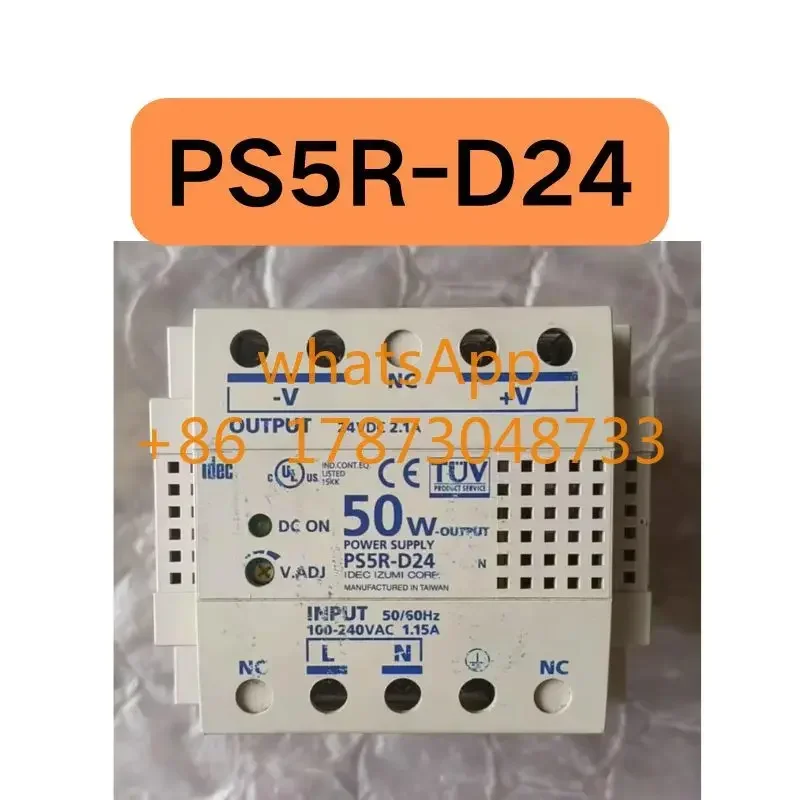 

Second hand rail type switch power supply PS5R-D24 tested OK and shipped quickly