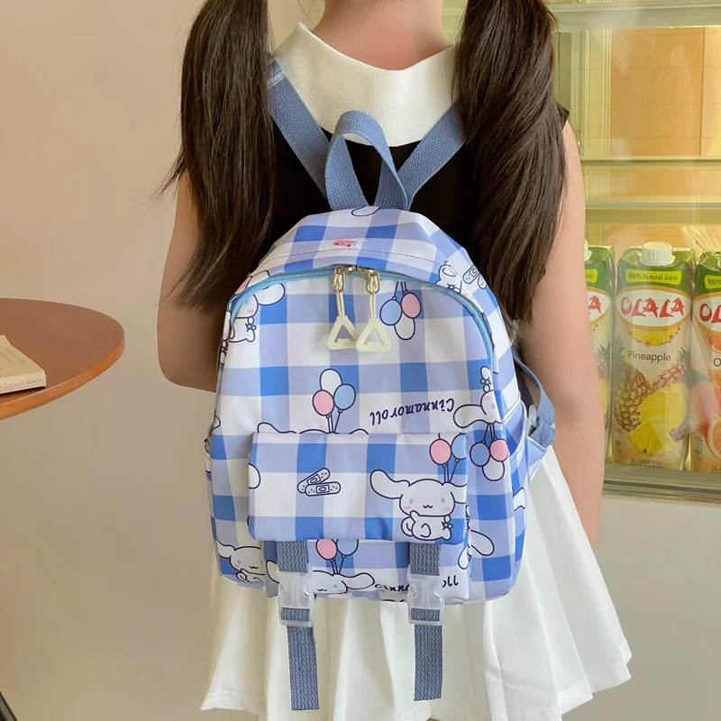 Nova sanrio mochila impressão bonito dos desenhos animados jade canela cão grande capacidade leve cumeeira mochila swet menina viagem portátil