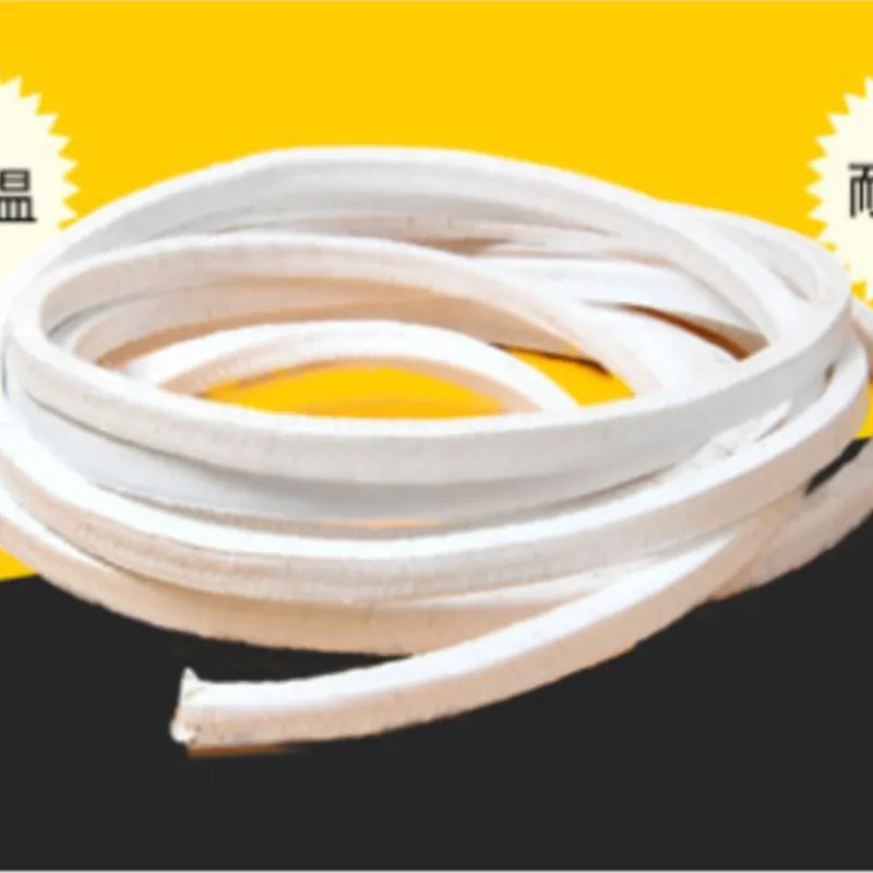 

1pc PTFE packing, oil-free, corrosion-resistant, oil-free white PTFE sealing strip PTFE ordinary PTFE packing