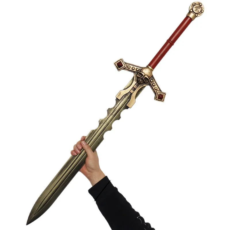 105 cm/41.34in Warhammer 40000 Teschio Spada PU Modello Puntelli Cosplay Lungo Samurai Periferiche di Gioco Display Regalo Ornamenti Artigianato Giocattolo