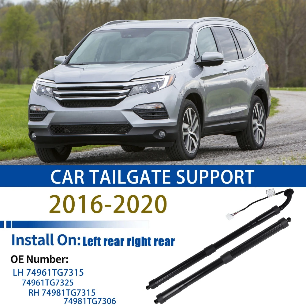 

For YF5/6 Honda Pilot RH 2016-2020 Tailgate Gas Spring Struts LH Tailgate Power Lift Supports 74961TG7315 74981TG7315