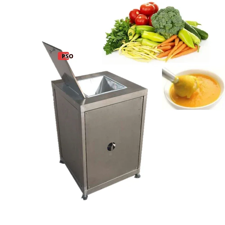 

Automatic Fruit Blender Beater Pulper Vegetable And Fruit Blade Type Juice Paste Grinding Making Blending Machine