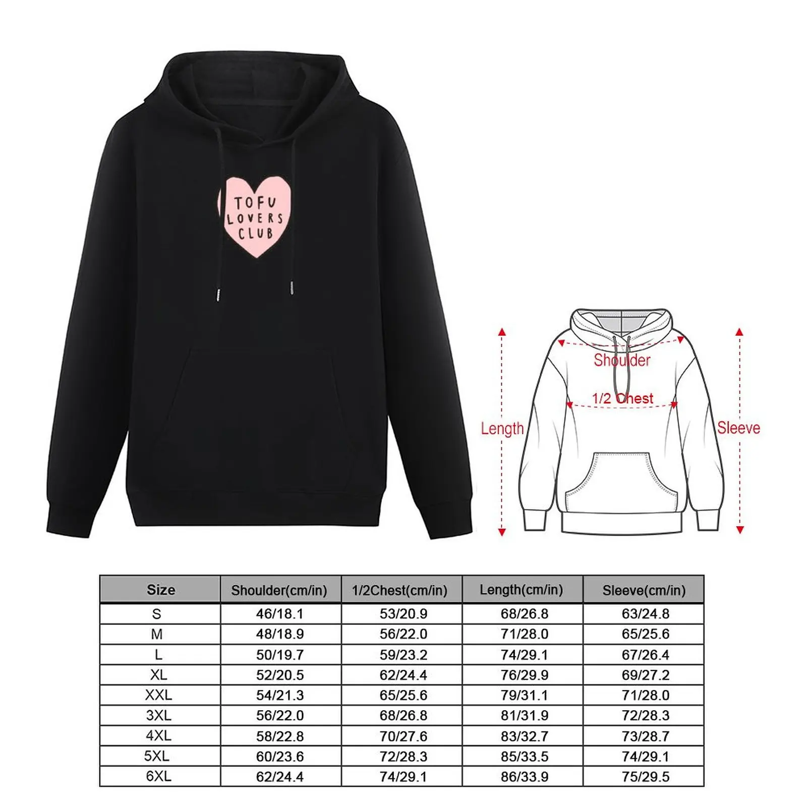 Tofu lovers club Pullover Hoodie fashion men hoodie man