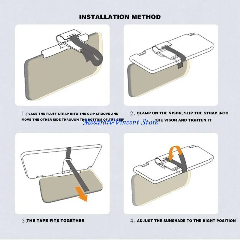 A70F Car Sunvisor Sunshade for Sun Block for Protection from for Sun for Glare UV Ray