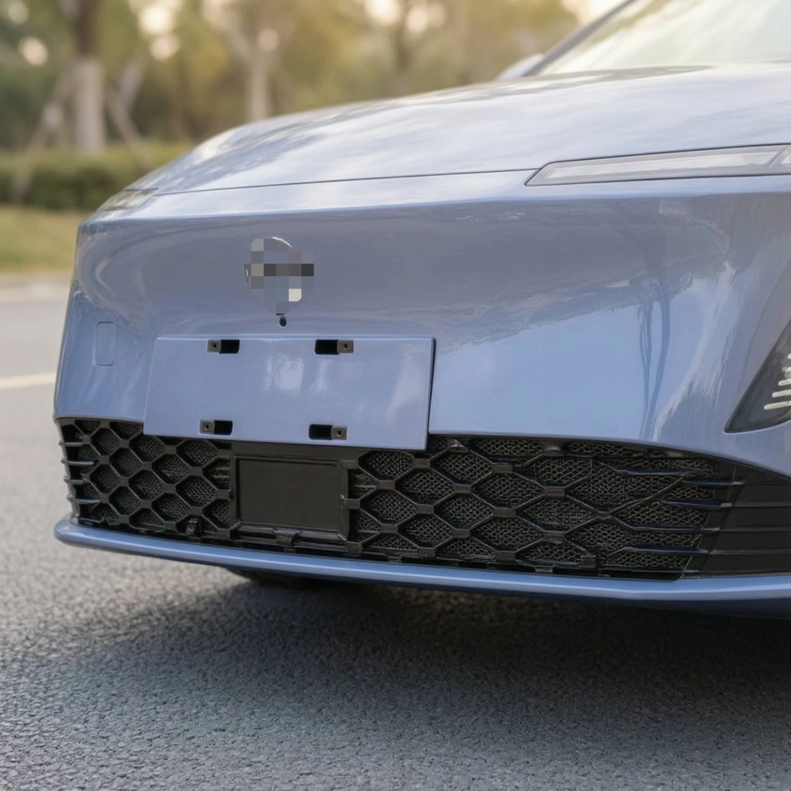 Honeycomb Mesh Front Bumper Lower Grille Premium Honeycomb Mesh Grille Sleek Long-Lasting for Car Owners, Road Trips