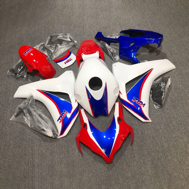 Injection 08-11 ABS Fairings for Honda cbr 1000 rr 2008 2009 2010 2011 white red blue fairing kit CBR1000RR 08 09 10 11 tgb16