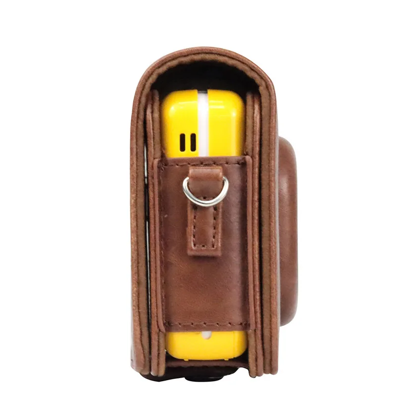 New C210 Camera Case for Kodak Mini Shot 2 Retro Instant Camera & Photo Printer Accessories with Shoulder Strap Leather Bag