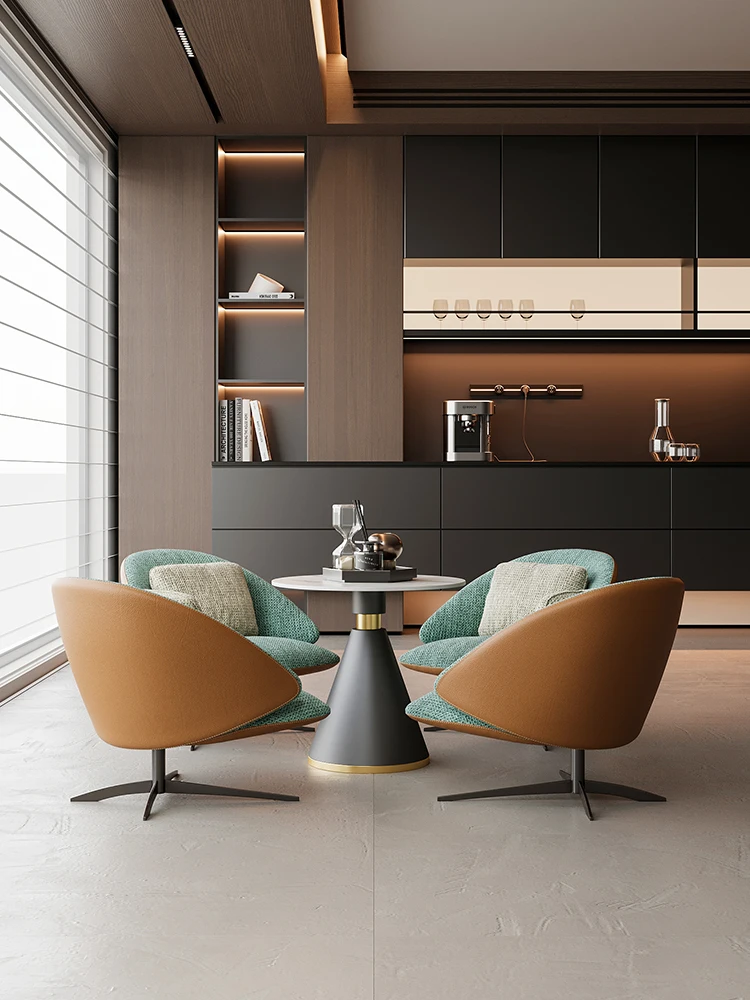 YXY переговоры сочетанию столов и стульев. Офис продаж в вестибюле отеля прием посетителей