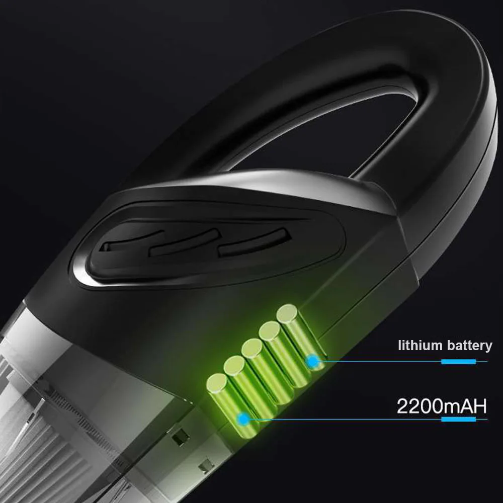 Handheld Cordless Car Vacuum Multifunctional Strong Vacuum Cleaners For Bedroom