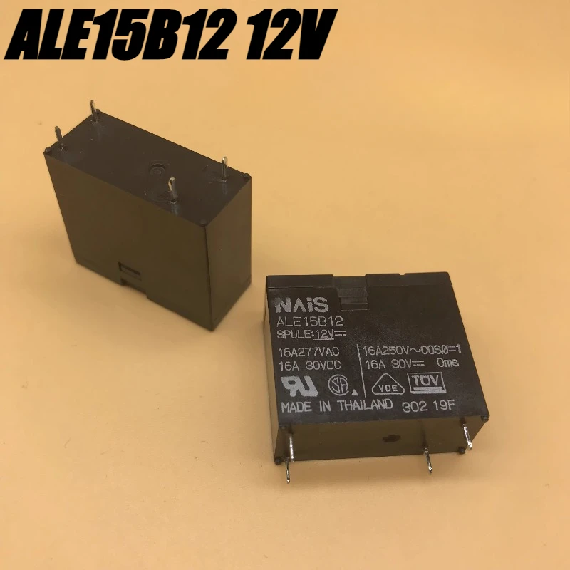 （Brand New Original）1pcs/lot 100% original genuine relay:ALE15B12 12V ALE15B12 16A 4pins power relay