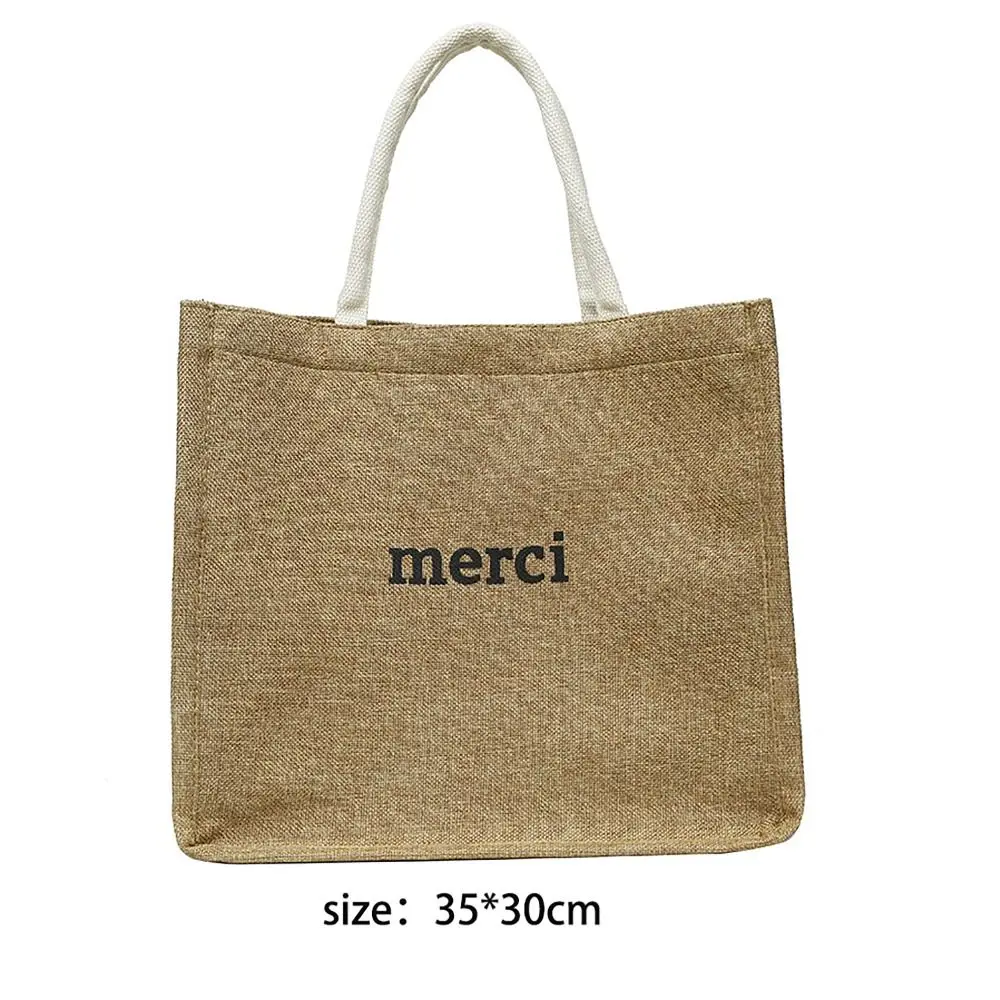 Niche Design Shoulder Bags Fashion Canvas Large Capacity Tote Bags Letter Printing Sling Bags Travel