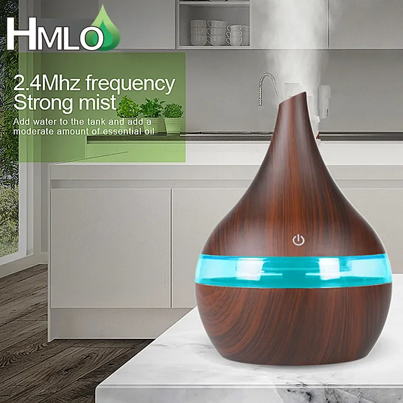 

300ml Humidifier Home Aromatherapy Diffuser Air Appliance Vaporizer Evaporator Environment Aromatizer Aroma Humidifiers Room