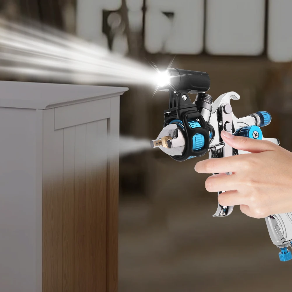 ﻿ Rechargeable Paint Spray Gun Light Airbrush Paint Fill Light Bike Helmet Flashlight Adjustable Power Painting Tool Accessories