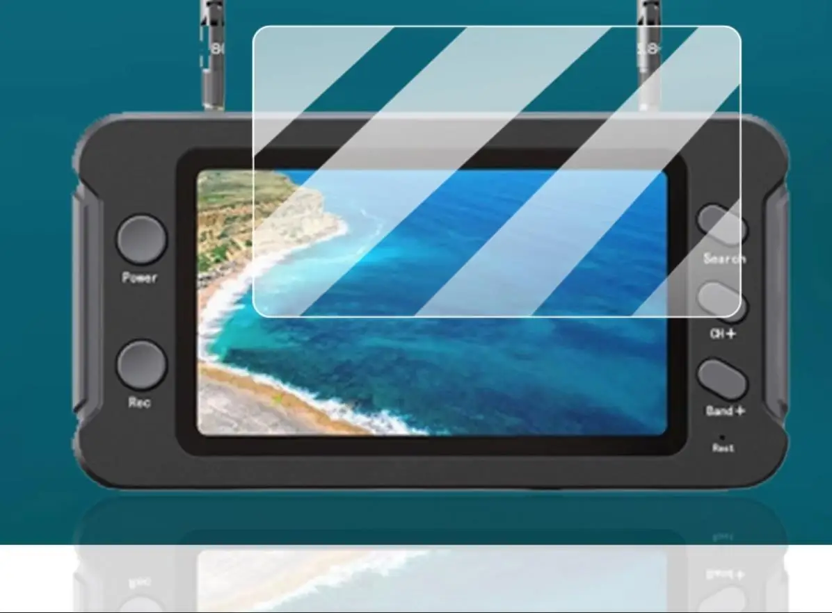 

5803D 5.8G 40CH 4.3 Inch 800x480 16:9 LCD Screen Monitor With DVR built-in Rechargable Battery For FPV Multicopter RC Quadcopter