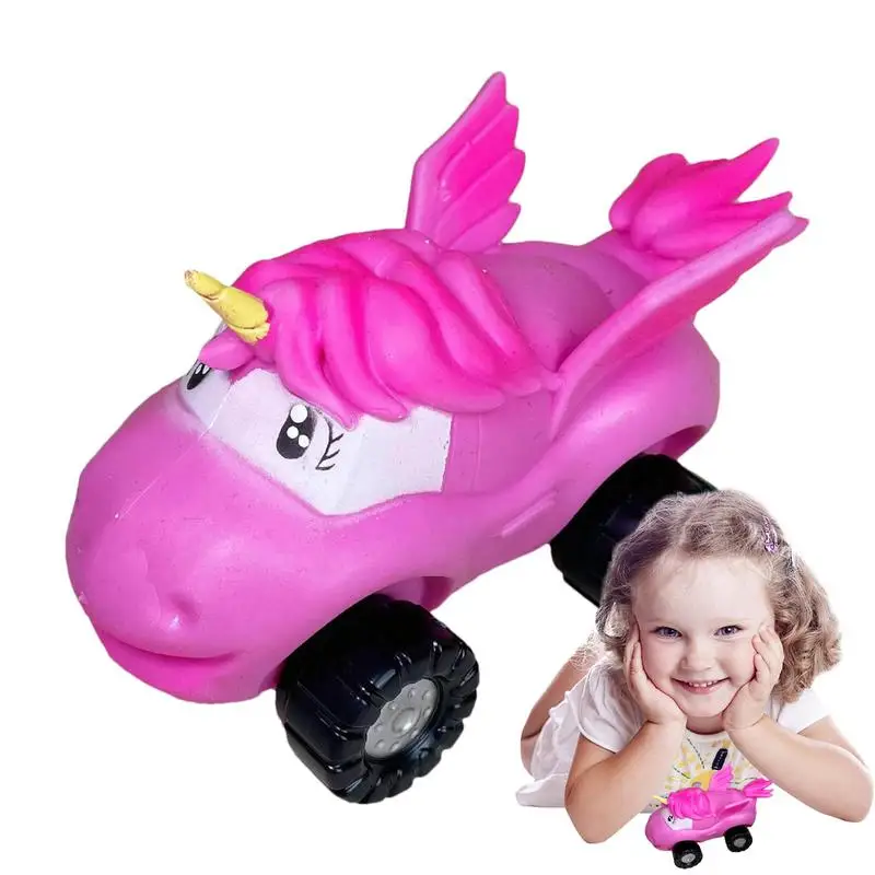 

Dinosaur Fidget Pull Back Car Stretchy Slow Rising Toy Anti-Stress Cute Novelty Play Toy Car For Kids Carnival Goodie Bag