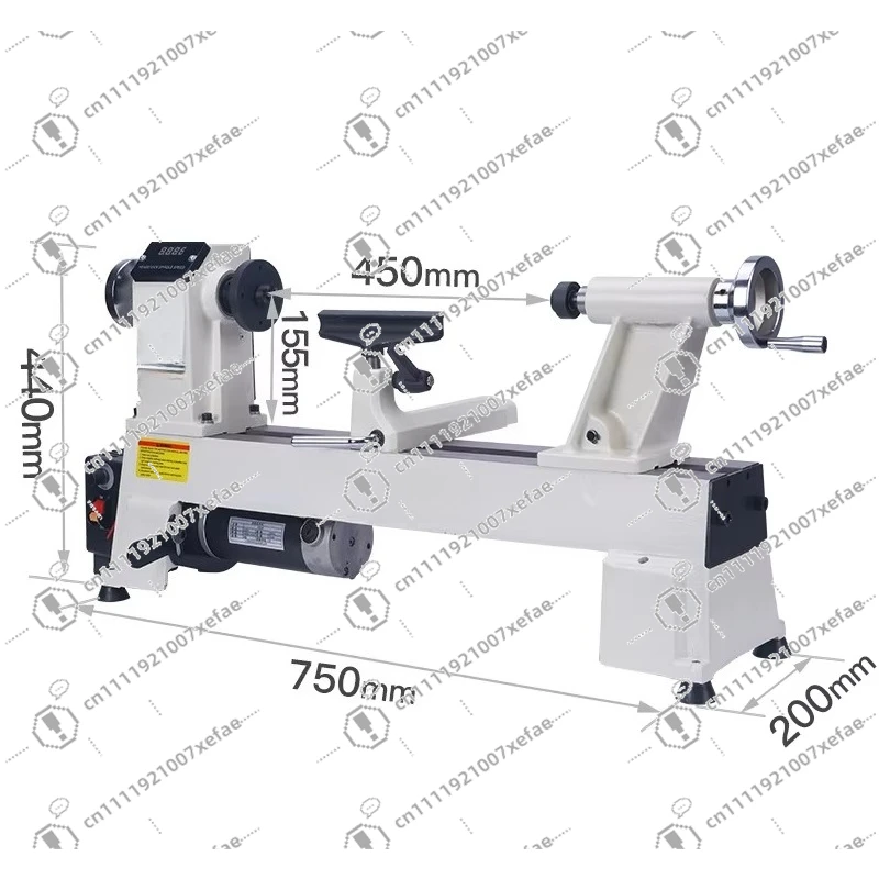 

900W Multifunctional Small Machine Tool Woodworking Small CNC Automatic Lathe Household Mini Wood Turning Machine 220v