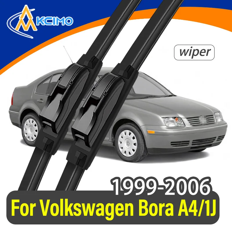 

For Volkswagen Bora A4/1J 1999–2006 Wiper Front Wiper Blades 2pcs HD Quiet Durable Automotive Wiper Windshield Windscreen