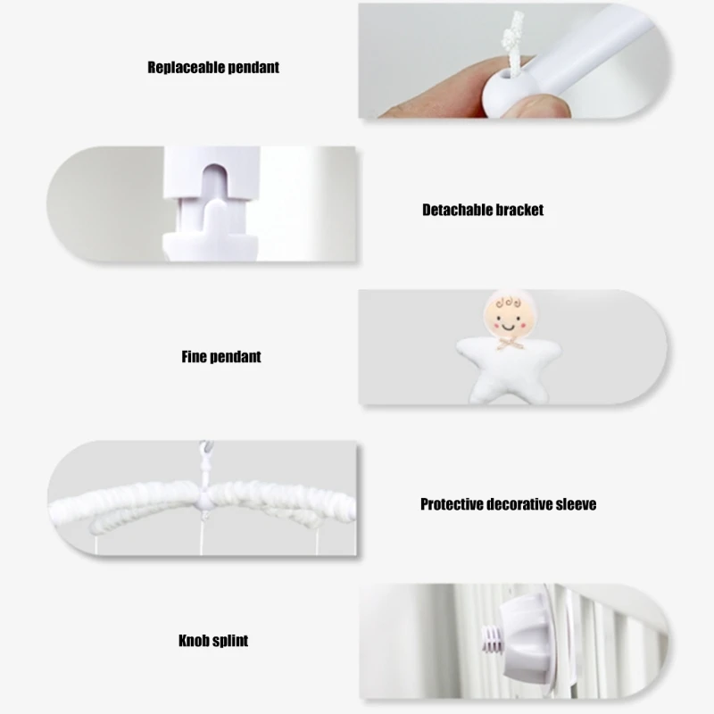 Музыкальная шкатулка Windup Move, колыбельная, погремушка, подвесная игрушка, съемная рамка N84E