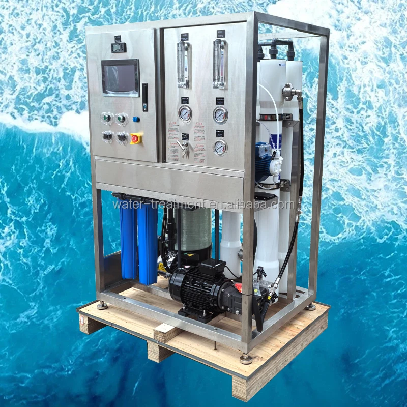 Aquarium Water Purification Plant RO Desalination Systems Sea & Freshwater for Home Use FRP Material Manufactured in