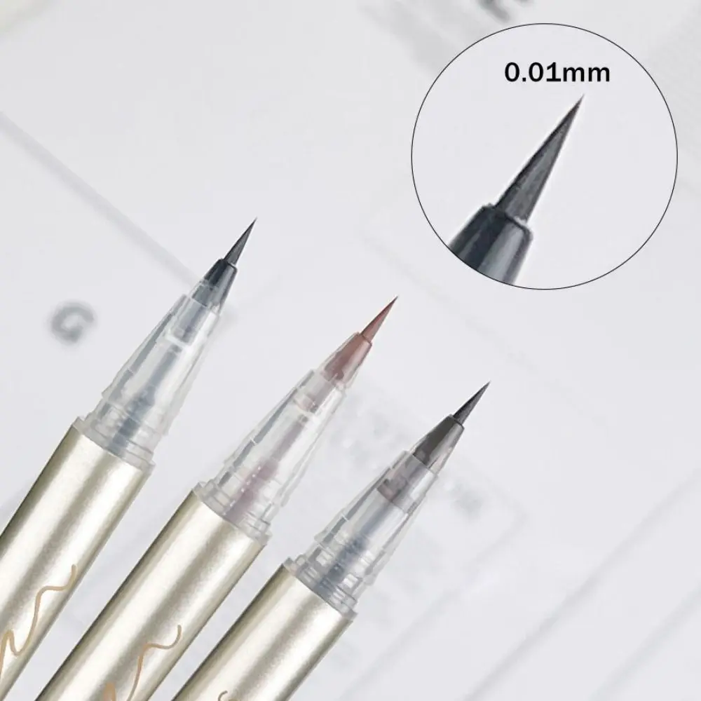 Nouveau Eyeliner liquide pour cils inférieurs couché ver à soie stylo Eyeliner imperméable Ultra-fin sans taches Eyeliner Super fin