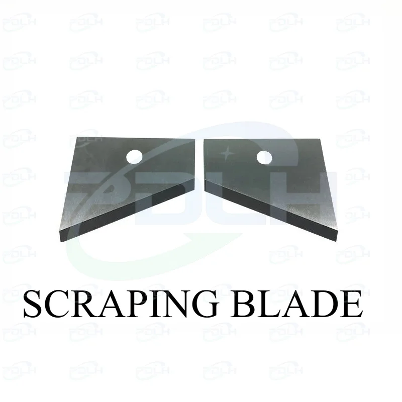 

10PCS 40x35x3mm Carbide Radius Scraper Knive Scraping Blade for KDT Edge Banding Machine Tool