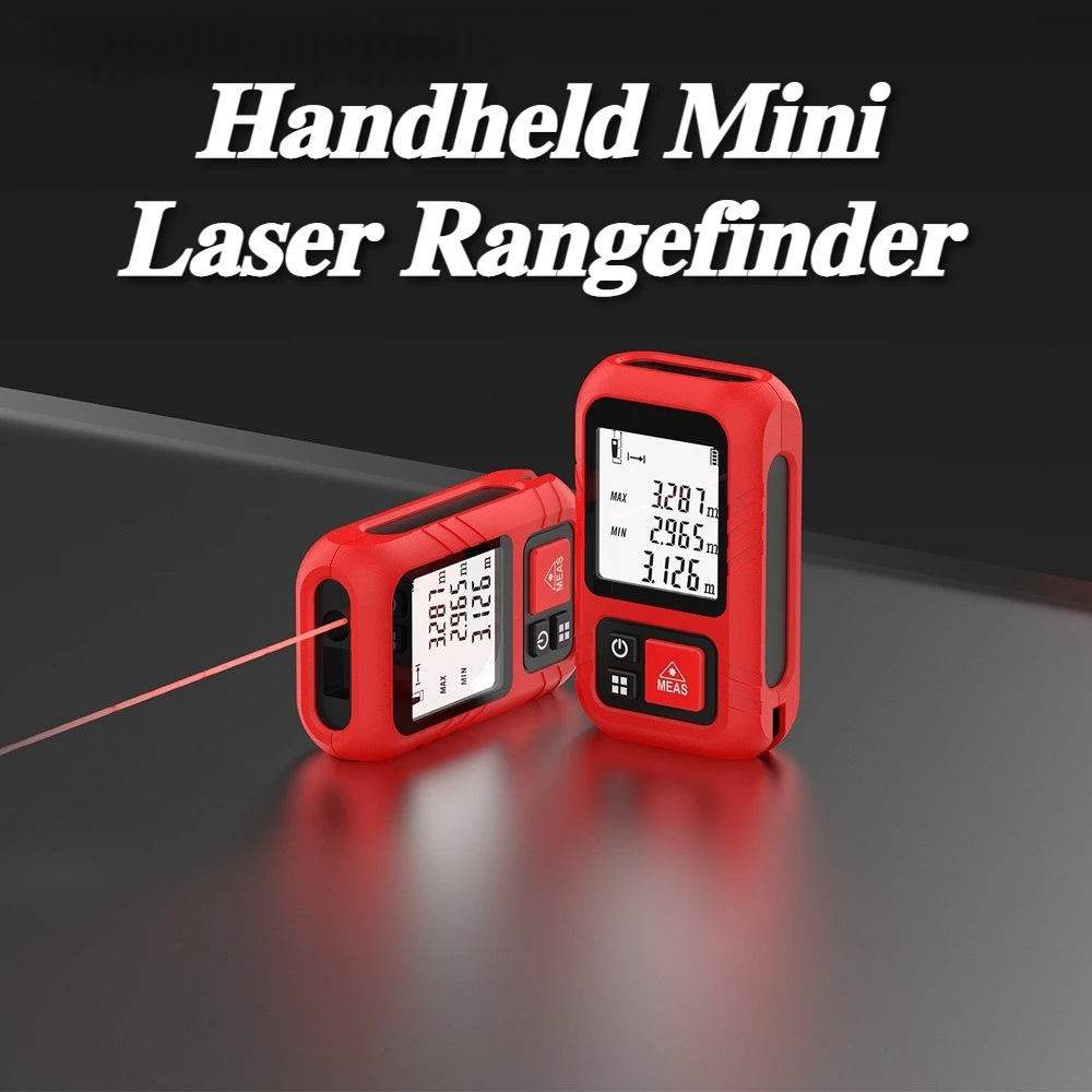 

High-precision Mini Laser Rangefinder Indoor and Outdoor Handheld Infrared Electronic Laser Tape Measure Analysis Instrument