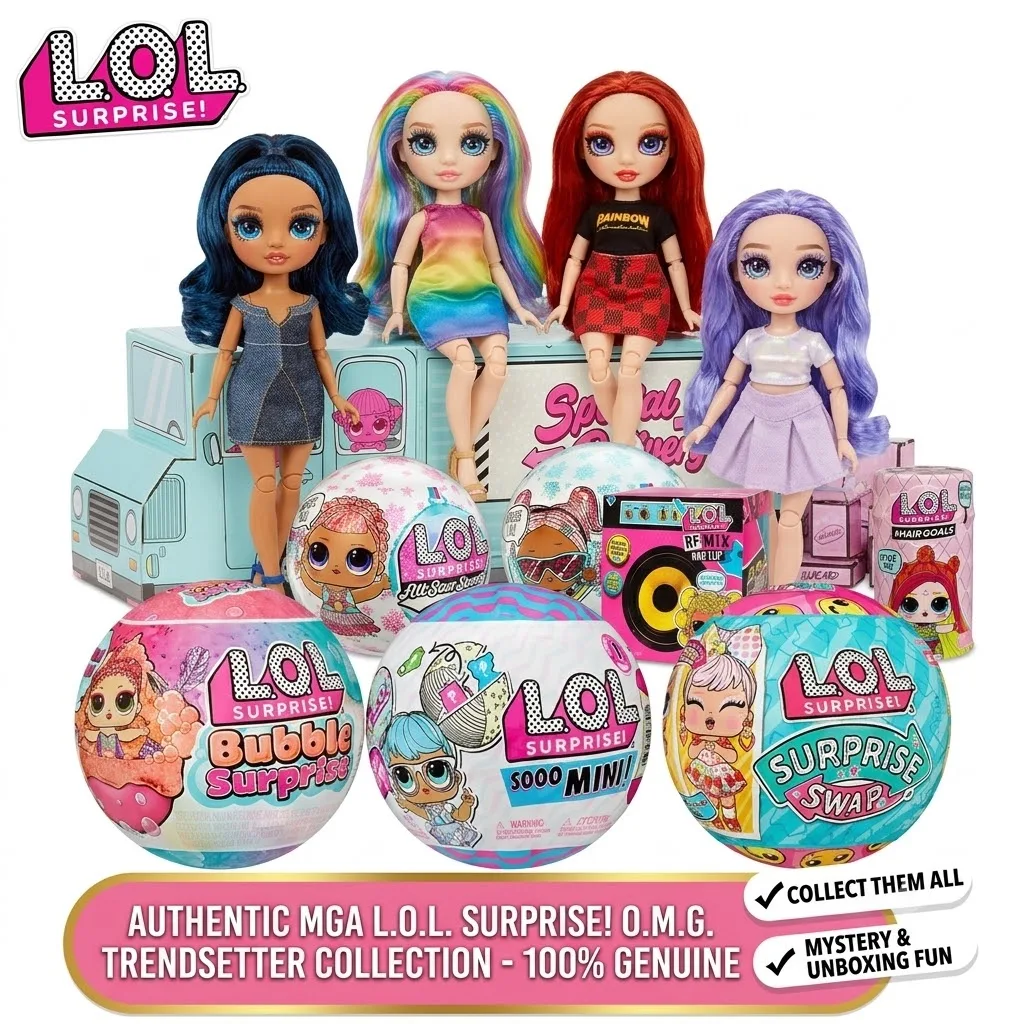 

Rainbow High LOL Surprise OMG Doll Blind Box MGA Trendsetter Collection Fashion Dolls Toy Set Gift for Girls Children