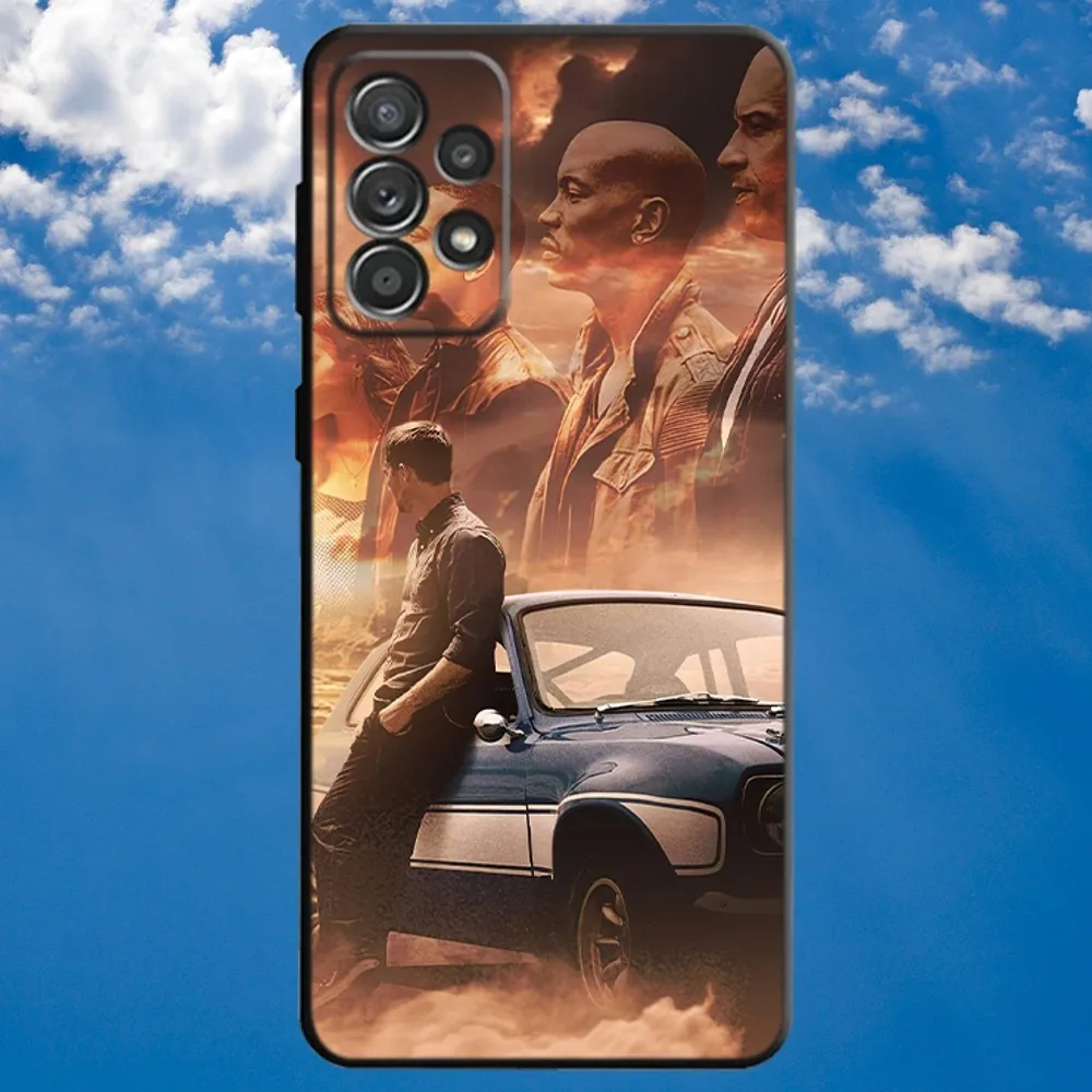 Fast & F-Furious FAF Phone Case For Samsung S21,S22 Ultra,S20,S30 plus,S22 plus,S23,S30 ultra 5G Soft Black Cover