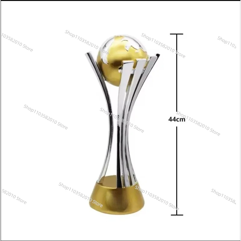 Custom Gilded Football Trophy Wholesale World Champions Cup Trophy Club Events Large Football Souvenir Award