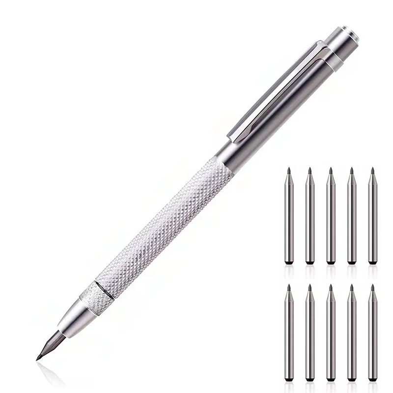 Diamond Scribing Pen Tungsten Carbide Tip Carbide Engraving Pen Tungsten Carbide Nib Stylus Pen For Glass Ceramic Metal Hand Too