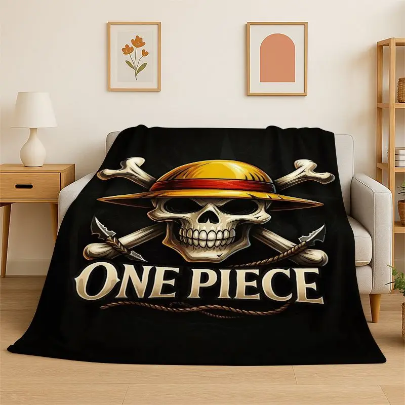 Classic Anime One P-Piece Cartoon Zoro Soft Flannel Throw Blanket,Cozy Blanket for Bed,Couch,Sofa,Bedroom,Living Room,Travel
