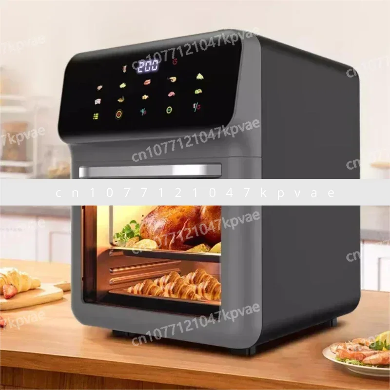 Household 220V/110V 15L Large Capacity Kitchen Appliance Freidora Sin Aceite 15 Liter New Visual Air Fryer