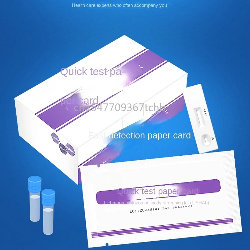 LSH AB Anticorpos Screening Kit, Home Use Set, Pet Virus Detection Card, Papel de teste