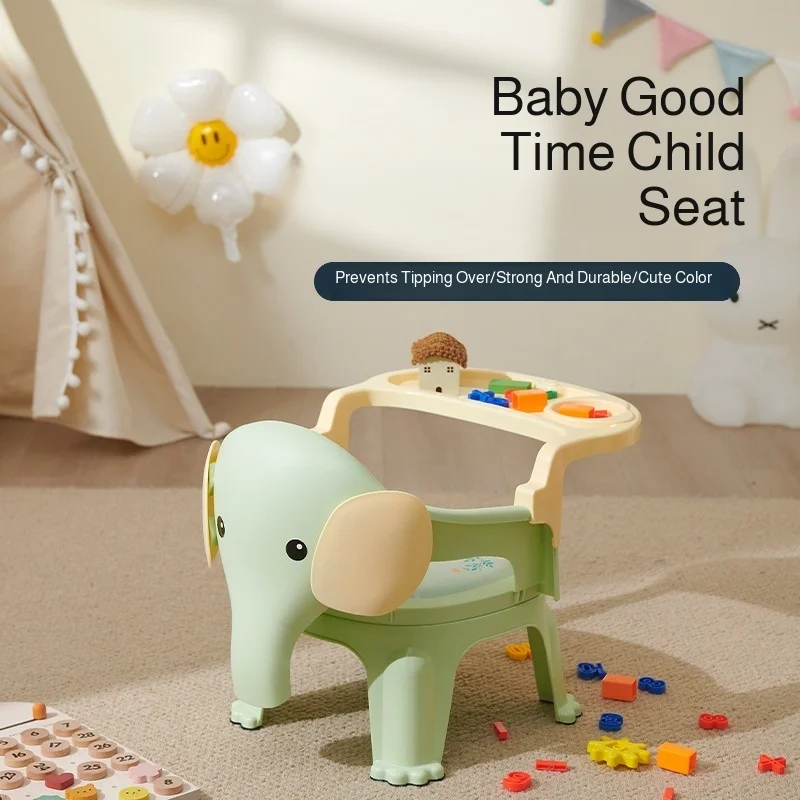 Home Dining Chair Baby Removable Seat Eating Calling Chair Baby Dining Table Bench Backrest Chair