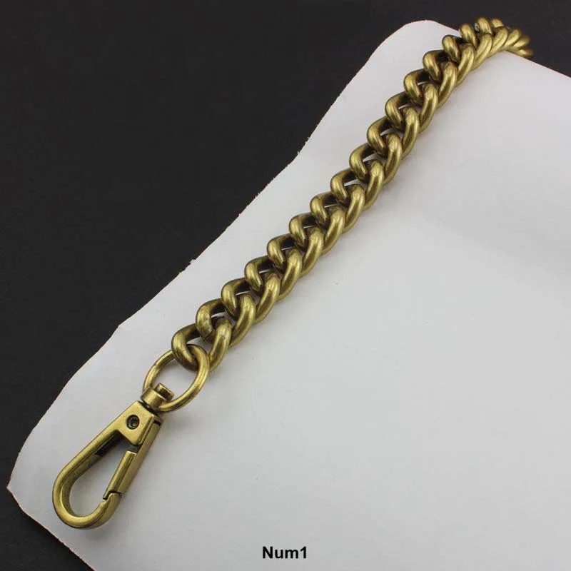 13mm 10mm NEW Fashion Rainbow Aluminum Iron Chain Bags Purses shoulder Straps Accessory Factory Quality Plating Cover Wholesale