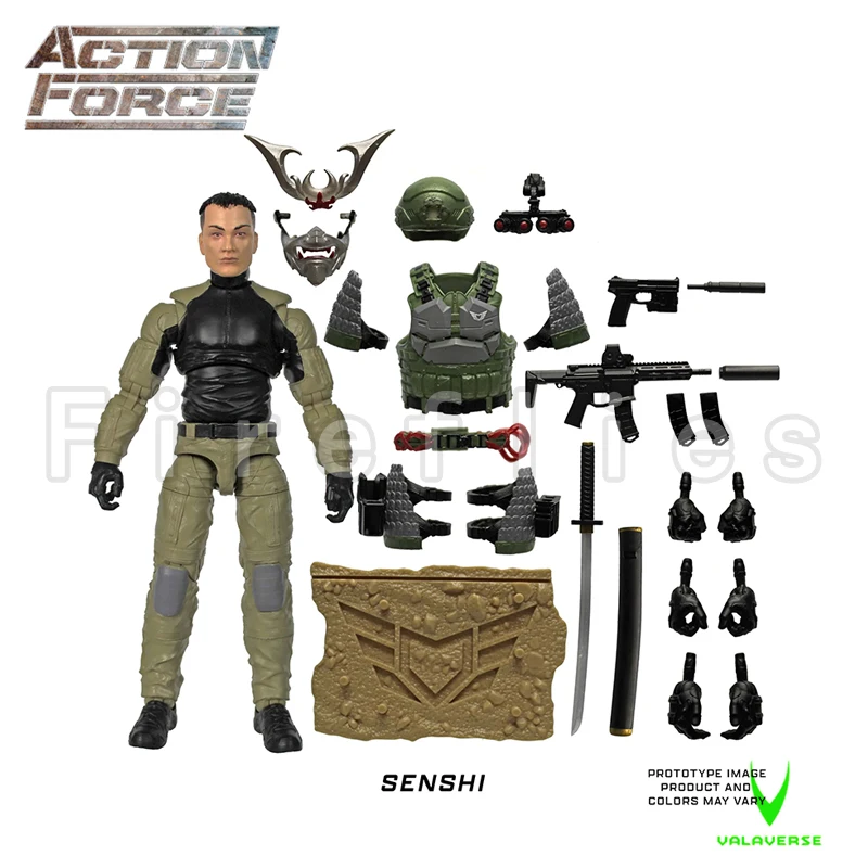 1/12 6inches Valaverse Action Force Action Figure Wave5 Atlas Col.Siege Senshi Sidewinder Praetorian Anime Model For Gift