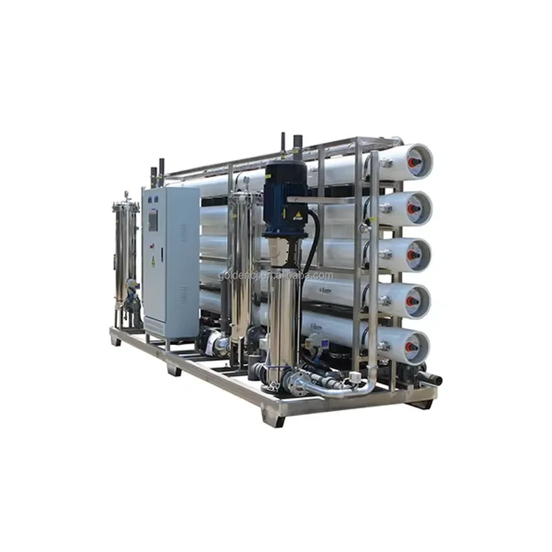 Portable Sea Water Desalination Plant 98% Desalination Rate Reverse Osmosis System for Water Supply