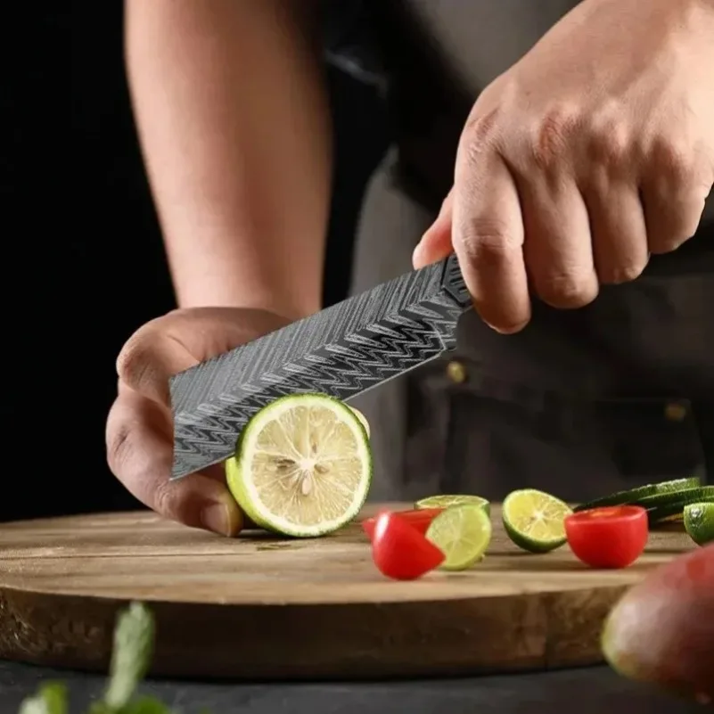 Stainless Steel Handle Butcher Boning Knife Slicing Meat Fruit Chicken Vegetables Meat Fish Kitchen Knives Chef's Knife Cleaver - view 4