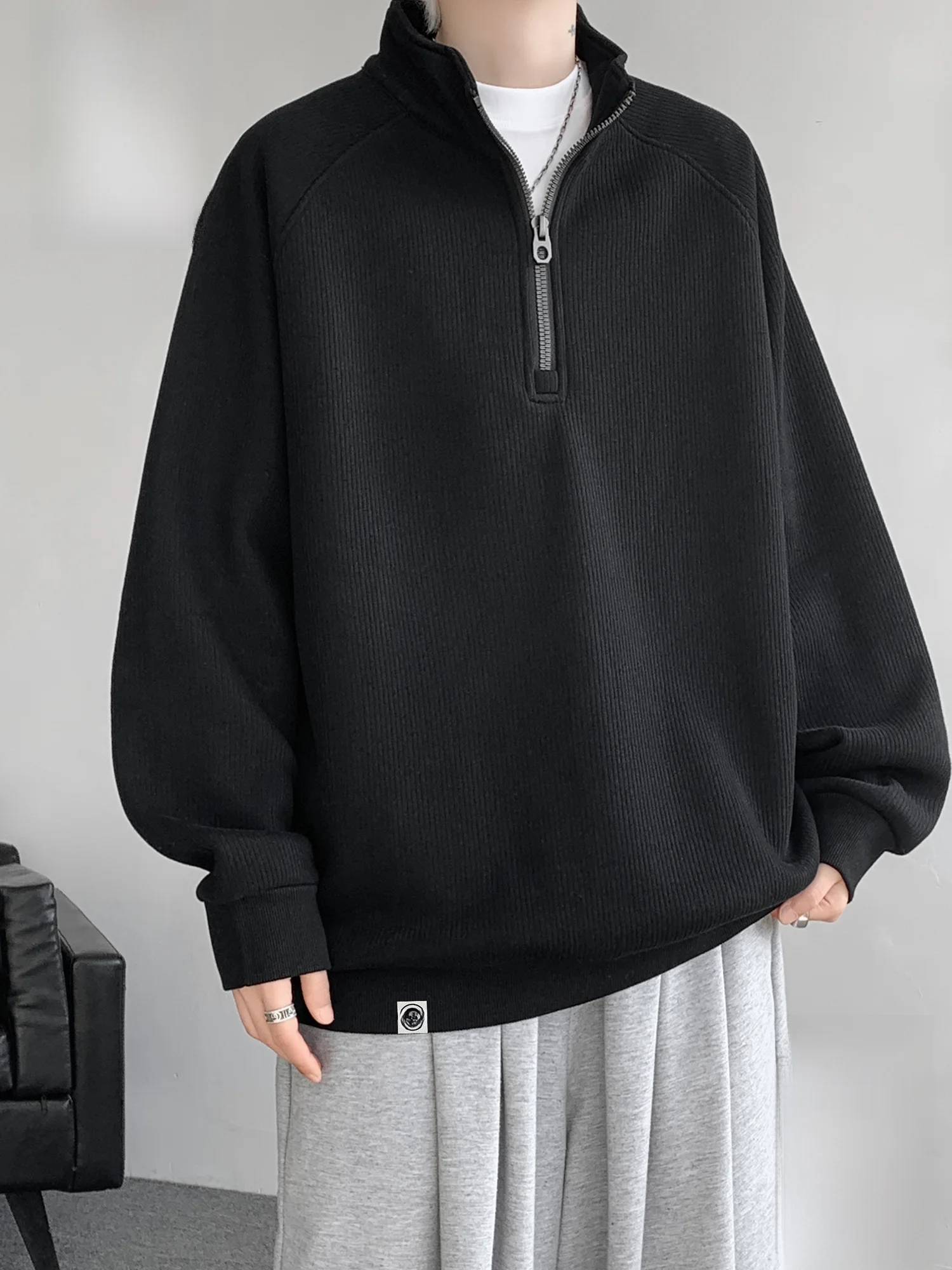 

PaulFrank Loose Fit Zipper Casual Sweatirt Long Sve ex Spring New Sle Comfortable Cotton Polyester Hoodie