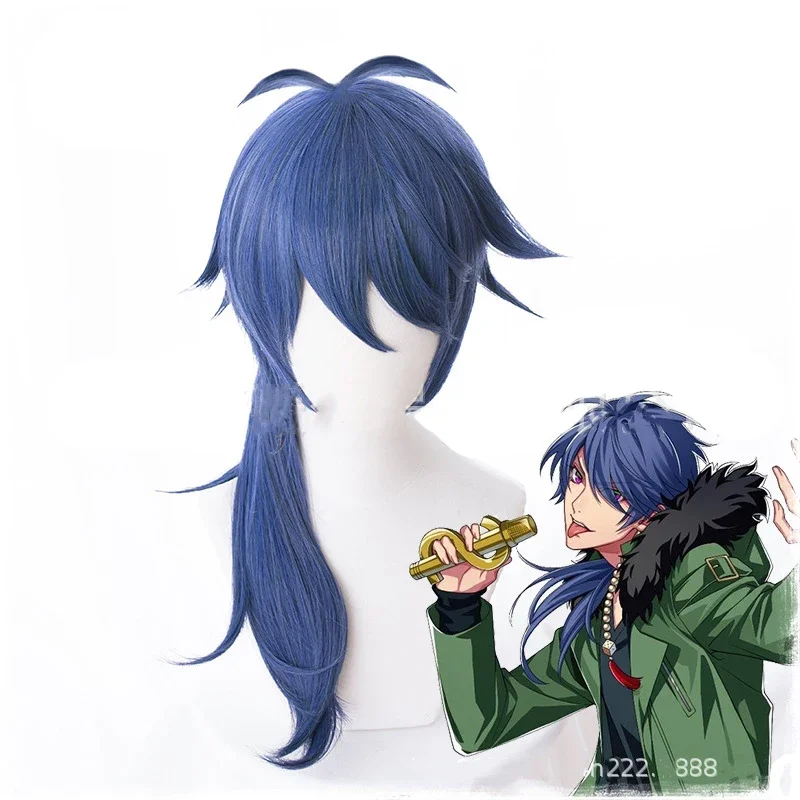 Division Rap Battle Arisugawa Dice Cosplay Costume Hypnosis Microphone Dead or Alive Trench Coats Play Wig Earring Accessories