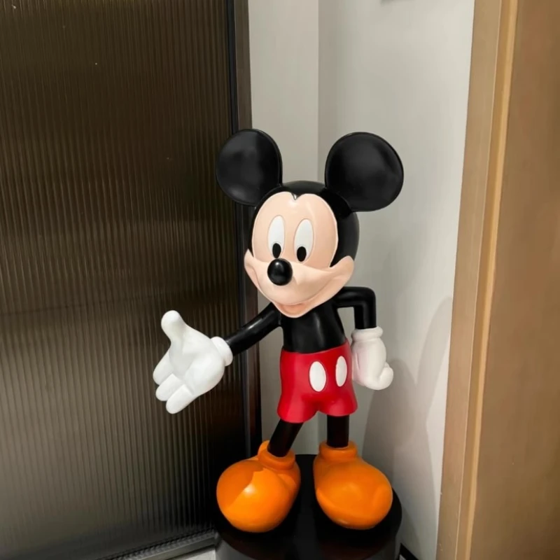 

82cm Disney Reaching Out Posture Mickey Mouse Action Figure Model Resin Ornaments Collection Home Decoration children Gift