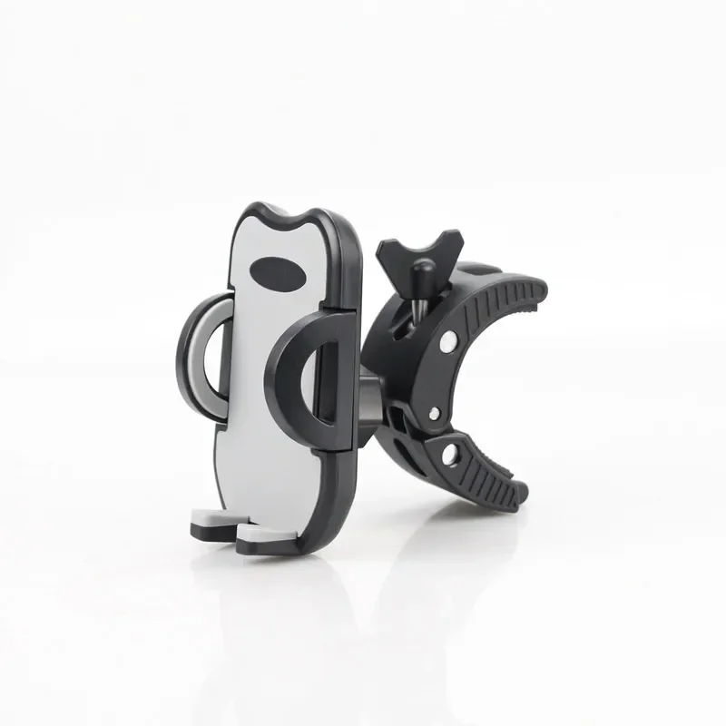 

High Quality Electric Scooter Mini Dirt Bike Cycle Cell Phone Holder Stand Mount Swivel Pole Clamp Smartphone For Stroller