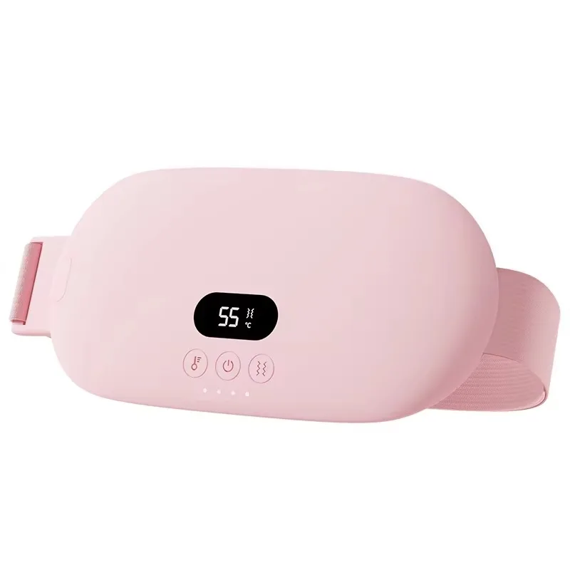 Portable menstrual heating pad cordless period pain relief massage with rapid heating pad period cramps