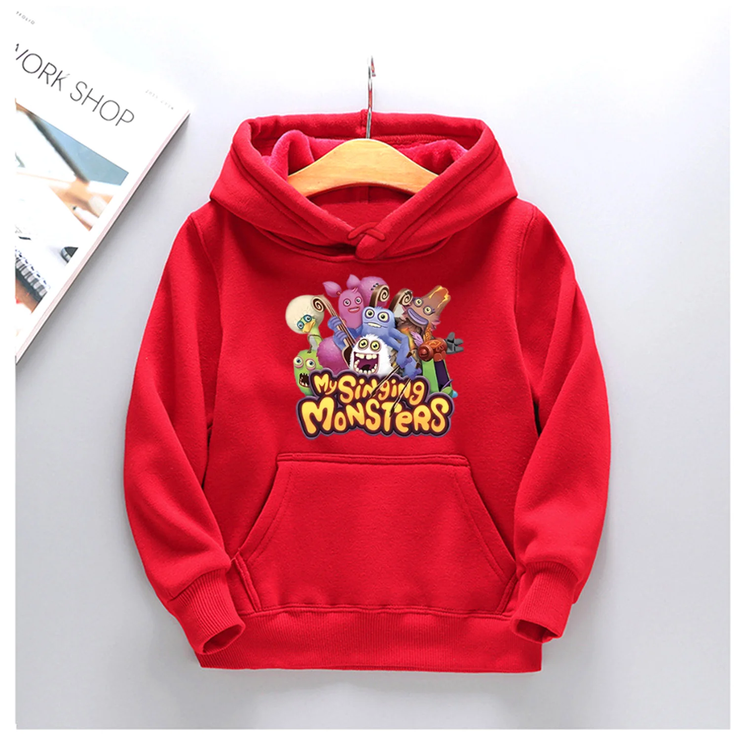 My Singing Monsters kids Hoodies Casual Fleece Sweatshirt anime hoodie y2k sudadera boys girls clothes Autumn Cartoon Hoodie