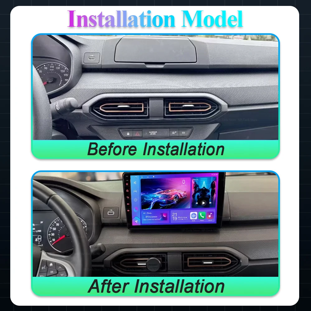 Car Radio For Renault Sandero 2021-2023 Android 16 Multimedia Video Player Auto Mirror Link Gps navigation Touch Screen 2din 5g