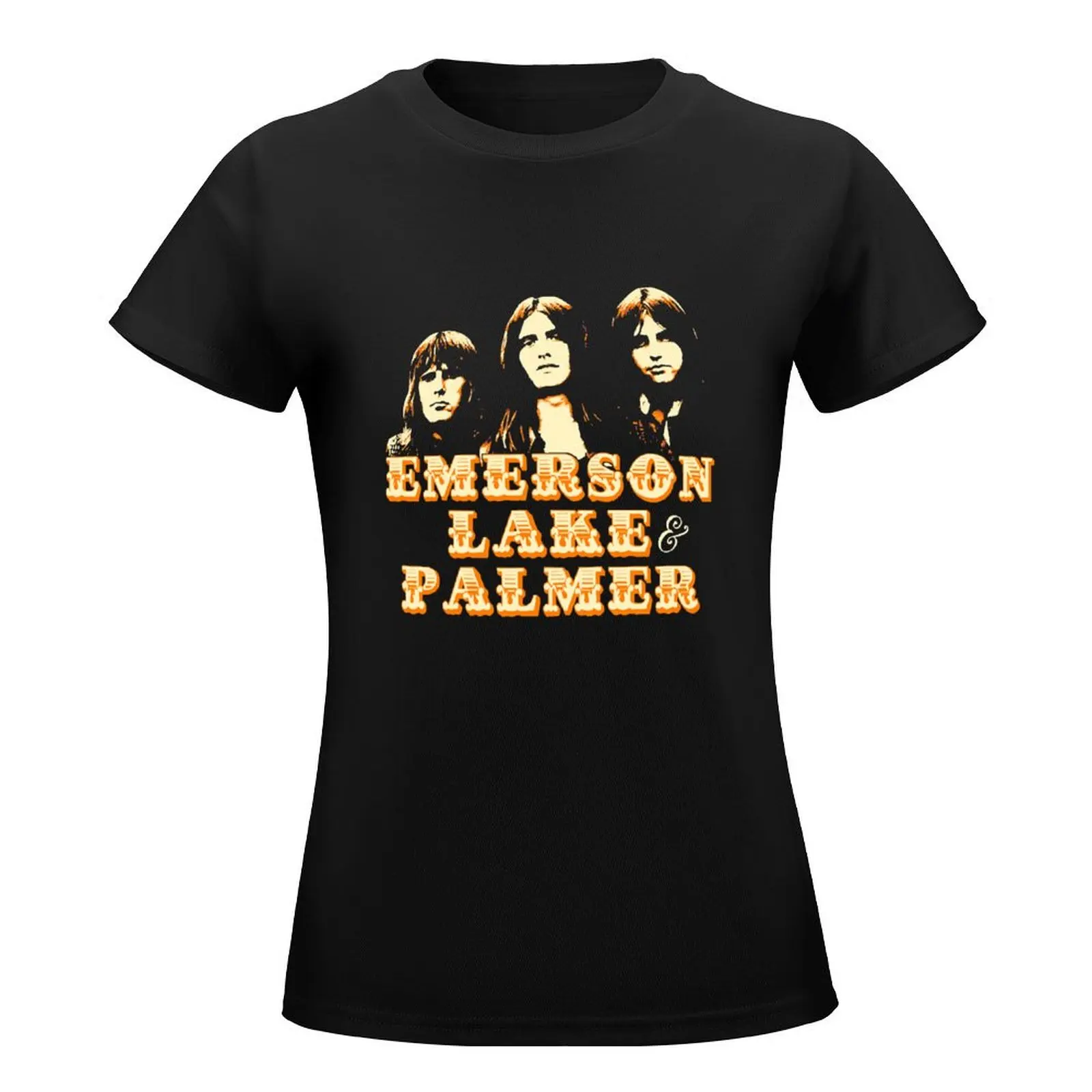 Emerson, Lake and Palmer T-Shirt oversized female Women's summer blouses 2024