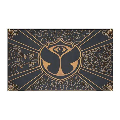 T-Tomorrowland Flag Music Electronic Dance Festiva Polyester Printed Home or Outdoor Decoration flag