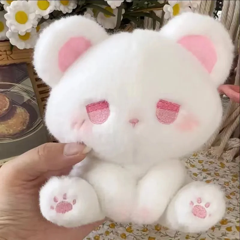 Brown Cute Bear Sitting Posture Plush Toy Emo Sad Bear Doll Creative As A Gift For Party Favors